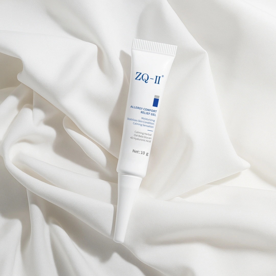 Subsidite sensitive cutis & Seasonal DERMATITIS cum ZQ-II allergy consolatione relevium gel
