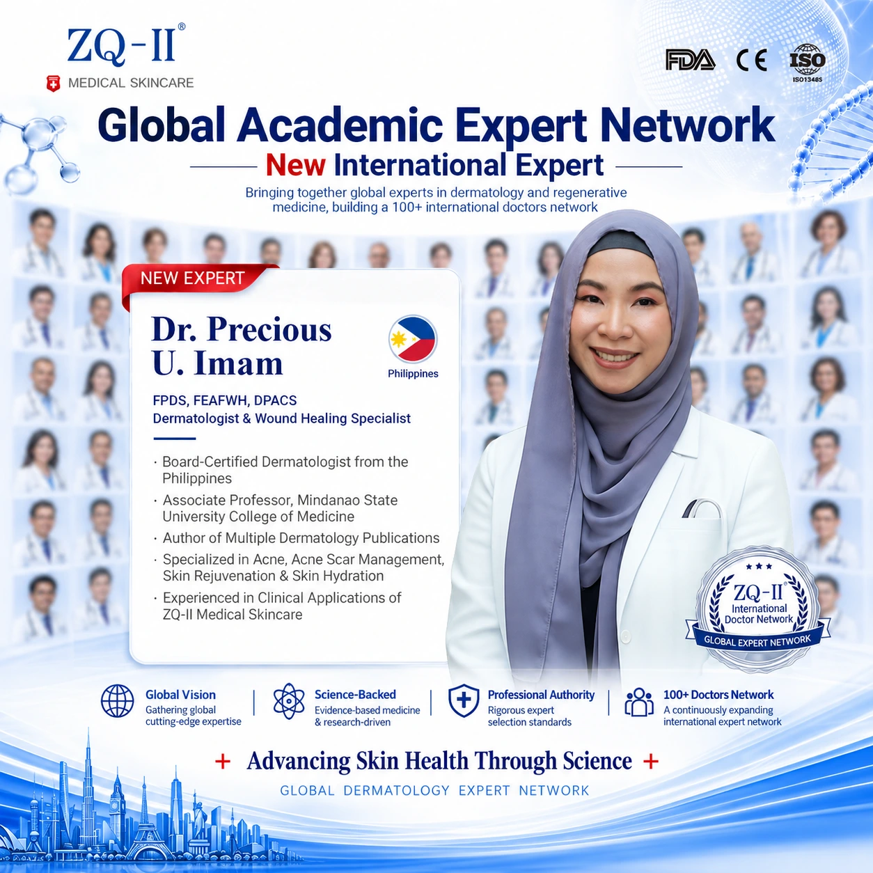 ZQ-II Publice recipit Dr. Pretiosum U. Imam ad ZQ-II Global Peritus Academicus Network