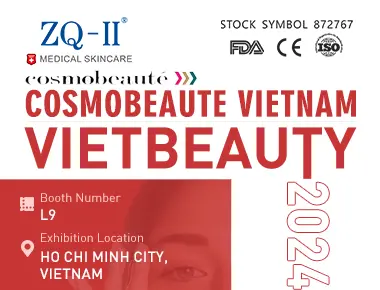 Vietbeauty x Cosmobeauté Vietnam 2024: ZQ-II's Skincare Medical Highlights